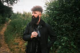 Matt on a birdwatching walk