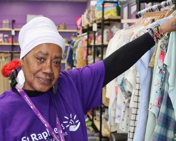 Become a shop volunteer for St Raphael's Hospice