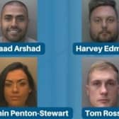 Eleven members of an organised crime group that concocted an elaborate conspiracy to deal drugs throughout Surrey, have now been sentenced at Guildford Crown Court to a combined total of over 50 years in prison, police have reported. Pictures courtesy of Surrey Police