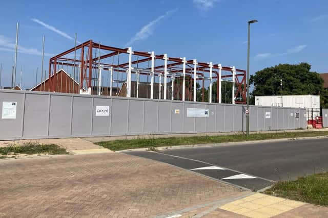 Horley development (image Claire Minter)