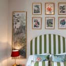 Bedroom of 'stand out space' - by Graig and Briony, at Royal Haslar, Interior Design Masters Series 6 - Episode3