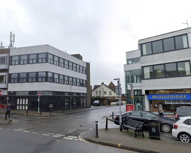 Plans submitted to turn the vacant bank into an 24/7 adult gaming centre (image Google)