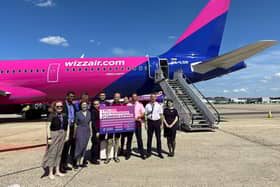 Wizz Air has today (July 18) announced over seven million passengers have travelled with the airline through London Gatwick, to more than 15 countries. Picture contributed