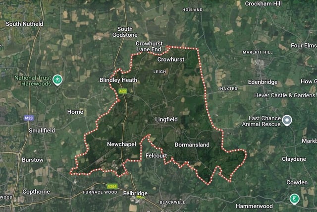 It took an average of 158 days to sell a property in the RH7 postcode, based on the sale of 14 homes from March 2024 and March 2025.