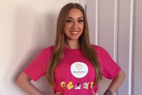 Lauren is living with a brain tumour and fundraising for Brain Tumour Research