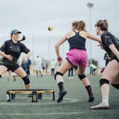 A game of roundnet