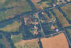 Residents in Smallfield recall the toxic burning of waste began early last summer. Picture courtesy of Google