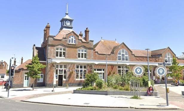 All lines to and from Bognor Regis were temporarily blocked due to a train fault. Photo: Google Maps