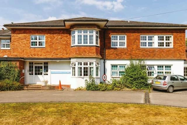 Plans to change a Horsham office into a school for children with special needs are to be considered by the district council. Image: The Aurora Group