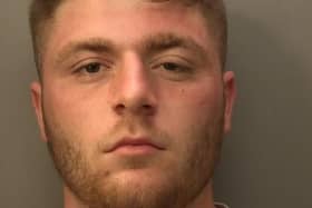 We are appealing for the public’s help in finding Louie Wilkinson, 24 from Walton-on-Thames, who is wanted on recall to prison. Picture courtesy of Surrey Police