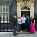 The letters were hand delivered by celebrity chef Hugh Fearnley-Whittingstall, Revd Canon Giles Goddard, chair of Faith for the Climate, Ellen Bradley, co-director of UK Youth 4 Nature and Professor Dame EJ. Milner-Gulland, who teaches at Oxford