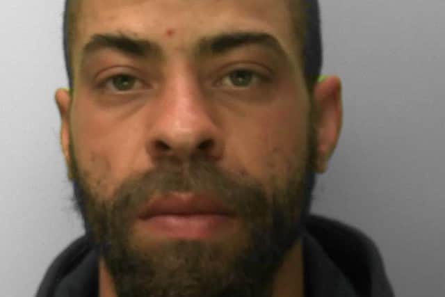 Ashley McCabe killed a motorcyclist by driving dangerously on the M25. Picture courtesy of Surrey Police