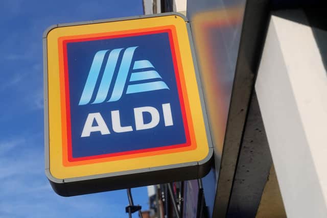 Aldi have confirmed its opening times for the upcoming May bank holiday. Picture by ISABEL INFANTES/AFP via Getty Images