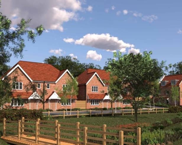 CGI of proposed development on Park Lane, Warlingham. (Credit: Chartwell Land and New Homes Ltd/Addo Designs)