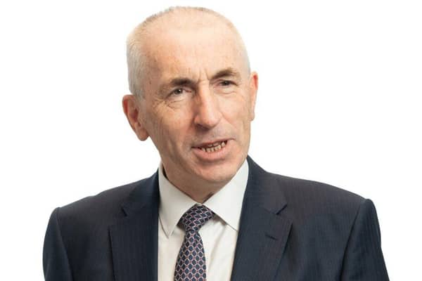 Here to help: Neil Stewart, of R3, has warned that the economic picture in Surrey remains volatile