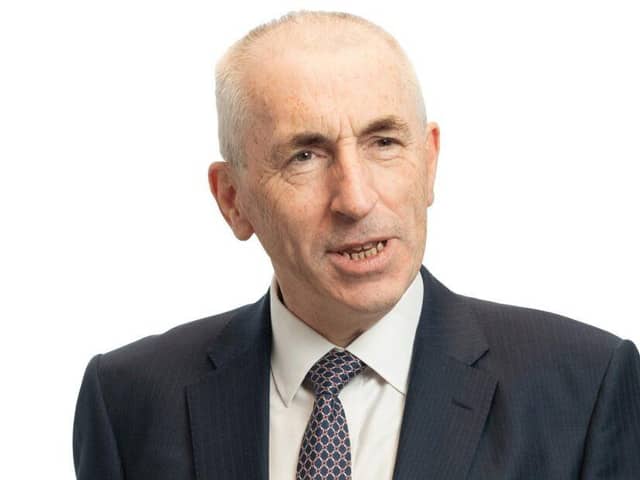 Here to help: Neil Stewart, of R3, has warned that the economic picture in Surrey remains volatile