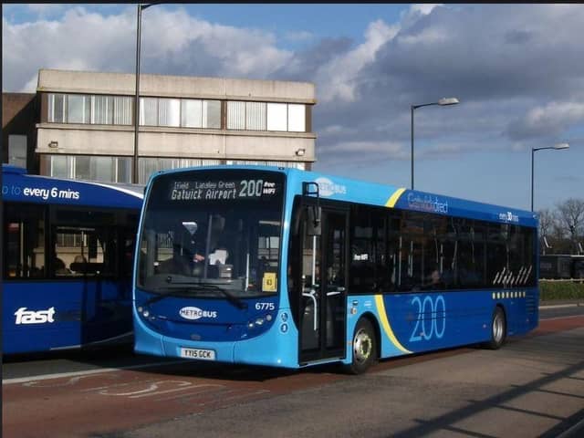Metrobus services in Crawley will be among those to benefit from the new funding. Photo: Metrobus