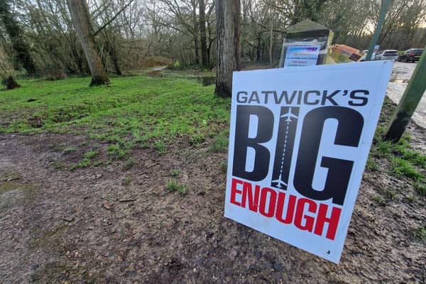 The Gatwick Area Conservation Campaign have put the Government ‘on notice’ over their ‘dangerous and responsible decision’ to back a second runway at London Gatwick. Picture by Mark Dunford