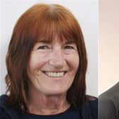 Cllr Julie Morris (left) and Cllr James Lawrence (right). Credit: Epsom and Ewell Borough Council. Approved for use.