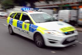 Four people have been hospitalised and around 30 have been injured following a multi-vehicle collision on the M23, Sussex Police have reported. Picture by Jon Rigby
