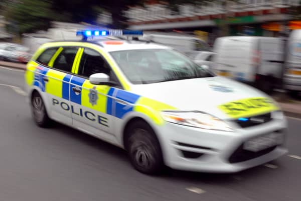Four people have been hospitalised and around 30 have been injured following a multi-vehicle collision on the M23, Sussex Police have reported. Picture by Jon Rigby