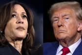 Kamala Harris, Donald Trump.