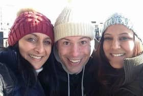 Co-Founders of Cardology, Sisters Dipa Shah, Kripa Shah and Kripa’s husband David Falkner