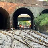 Network Rail has thanked train passengers in the Crystal Palace area for their patience over the last 10 days while it carried out a major track upgrade. Picture contributed