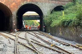 Network Rail has thanked train passengers in the Crystal Palace area for their patience over the last 10 days while it carried out a major track upgrade. Picture contributed