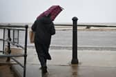 Heavy rain is set to hit Sussex and Surrey – with flooding of some homes and businesses ‘likely’. (Photo by PAUL ELLIS/AFP via Getty Images)