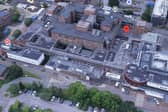 Surrey Police are appealing for witnesses after a car collided with a pedestrian outside Royal Surrey Hospital in Guildford. Picture courtesy of Google