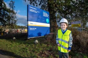 The housebuilder recently invited Louie Thomas to visit the site and learn about how the homes are being built in Frimley