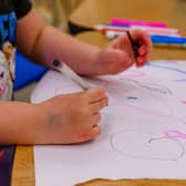 Child drawing at preschool. (Credit: Erika Fletcher/ Unsplash)