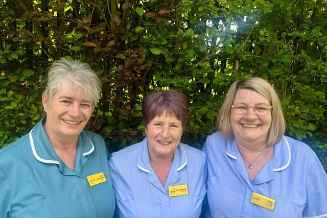 Sonia, Elaine and Linda