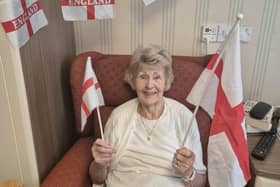Resident Jean will be cheering on England