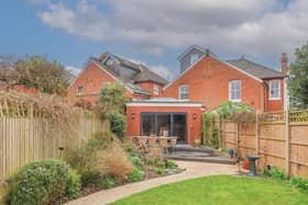 A loft conversion added to a Guildford house