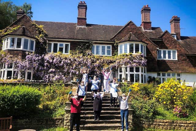 The Redcot Care Team at Haslemere-based Redcot Care Home