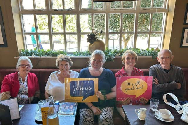 Getting together to celebrate Friendship Month in September with Concord Oddfellows.