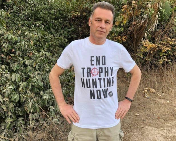 Chris Packham is calling for Surrey residents to write to their MP to back trophy hunting ban - Animal News Agency