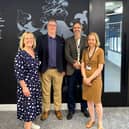 Sussex Weald Chief Executive Corinna Bishopp, HDC Leader Cllr Martin Boffey, HDC  Cabinet Member for Housing and Communities Cllr Sam Raby and HDC Chief Executive Jane Eaton