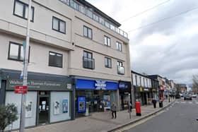 The new office rooftop extension will be behind the Halifax bank building in Walton-upon-Thames town centre. (Credit: Google Street View)