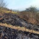 Surrey Fire & Rescue Service and the National Trust are urging residents to be ‘Wildfire Aware’ this season, after a fire broke out recently at nature spot, Box Hill. Pictures courtesy of Surrey Police