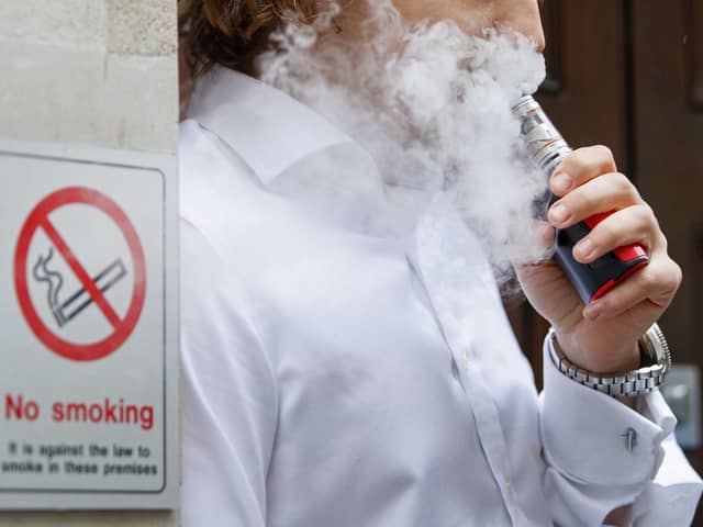 A new study has found that Surrey had the largest increase in the percentage of current smokers between 2021 and 2022. Picture by TOLGA AKMEN/AFP via Getty Images