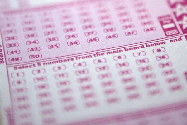 A husband and father from Surrey has won an incredible £5,259,007 on the National Lottery. Picture by SHAUN CURRY/AFP via Getty Images