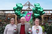 From 29 to 88 years old: Three generations of the Squire family proudly display the new ‘Friends of Squire’s’ app on their phones. Colin Squire – Chairman Emeritus (centre) with his daughter, Sarah Squire – Chairman (left) and                             granddaughter, Felicia Baily – Squire’s Sustainability Lead (right).