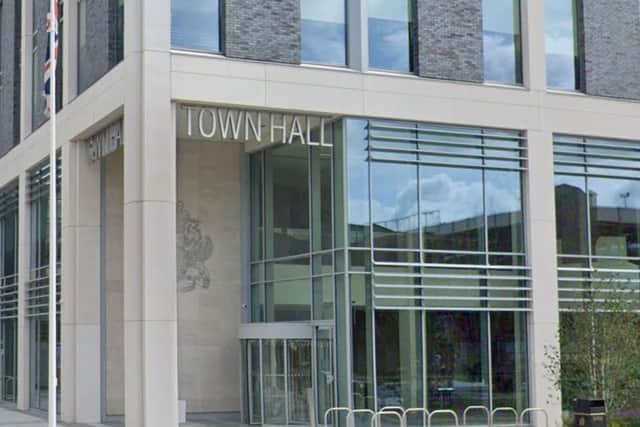 Crawley Town Hall. Image: GoogleMaps