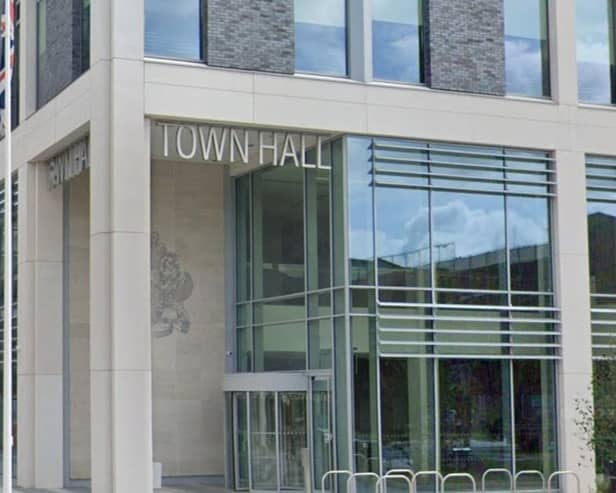 Crawley Town Hall. Image: GoogleMaps