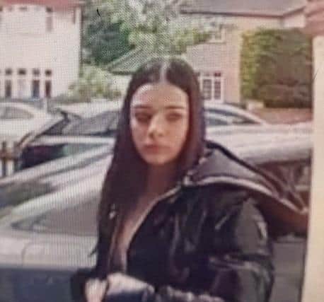 Surrey Police are appealing for the public’s help in finding 15-year-old Daniella from Smallfield. Picture courtesy of Surrey Police