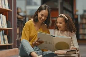 Parent and child reading