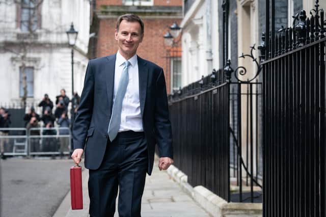 Surrey County Council is to have more powers as part of a devolution deal announced by Chancellor Jeremy Hunt. (Photo by Stefan Rousseau - WPA Pool/Getty Images)